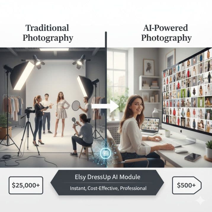 From Costly Photoshoots to Instant AI Images: The Future of E-Commerce Photography