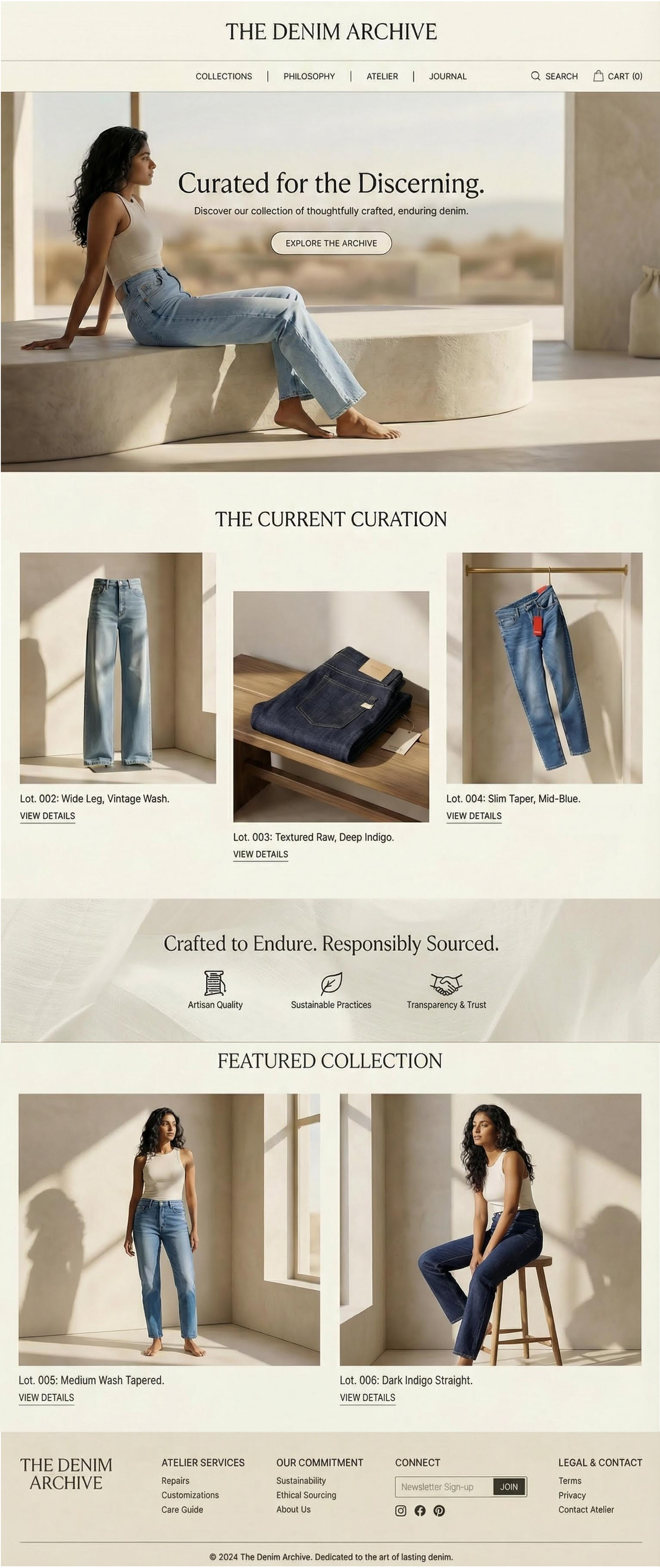 Denim Archive Shopify Theme